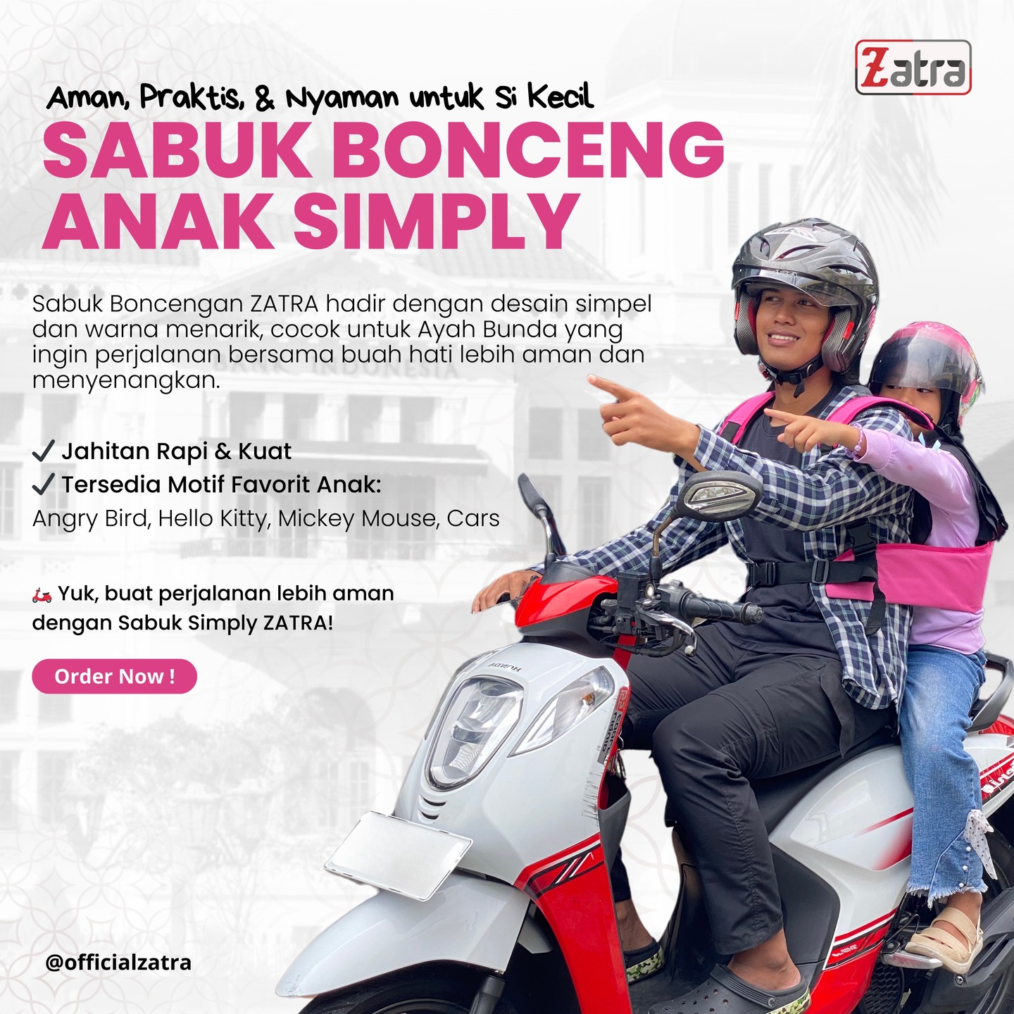 Sabuk Bonceng Anak Zatra
