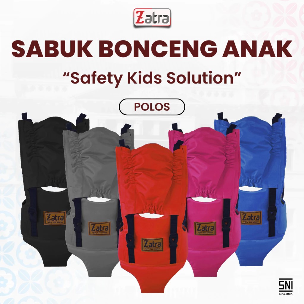 ZATRA Sabuk Bonceng Anak STC (Set Topi dan Celana) #3
