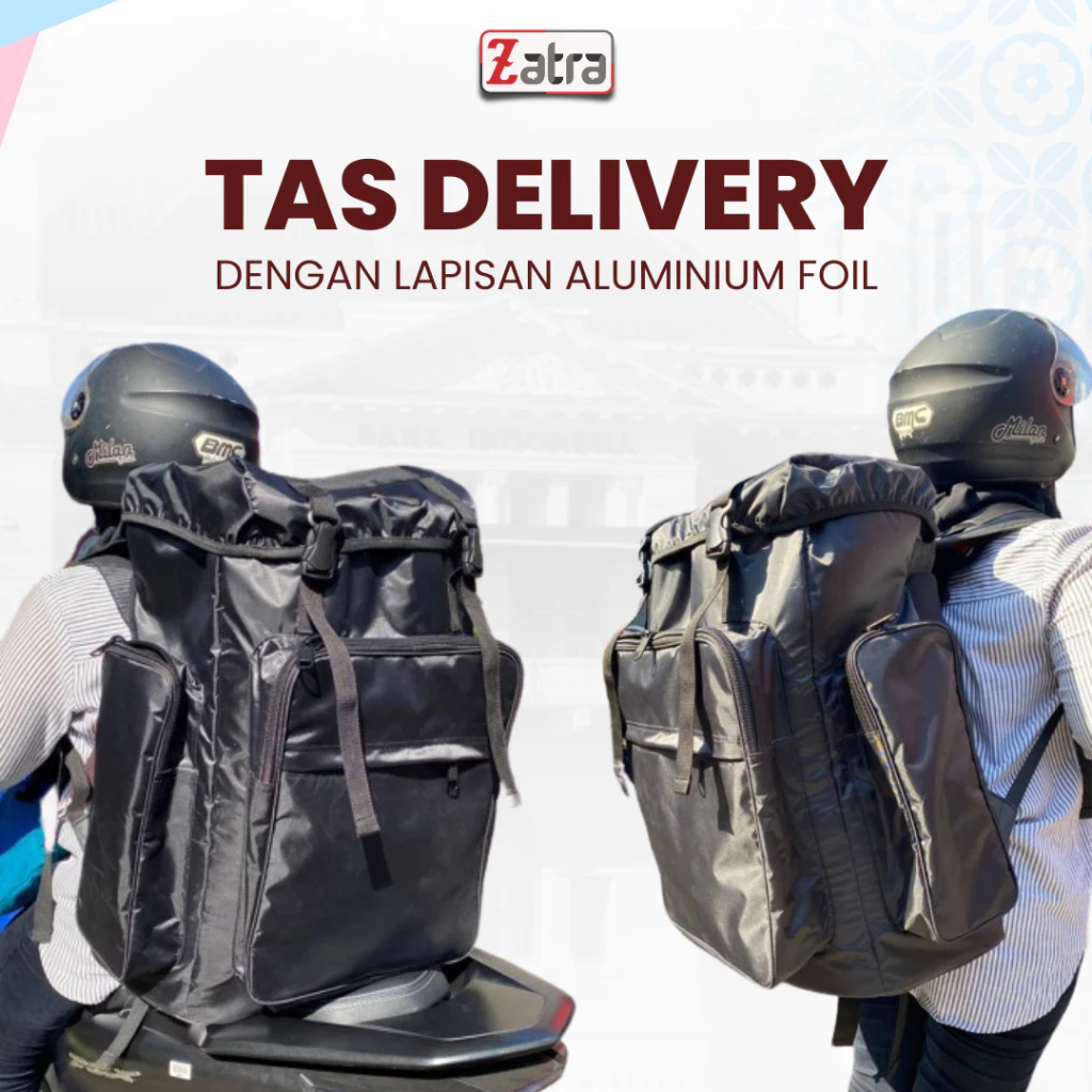 ZATRA Tas Delivery Makanan Tas Kurir Jumbo #1