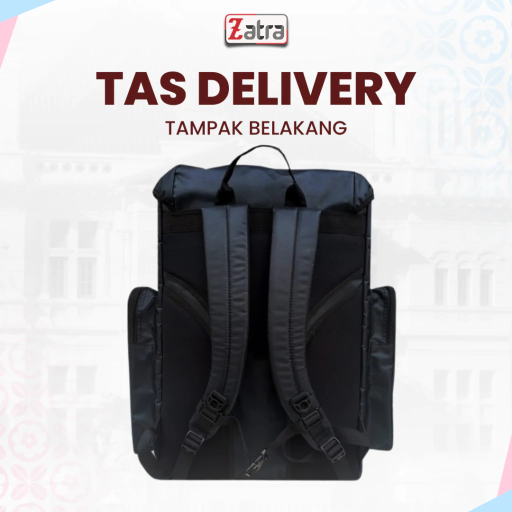 ZATRA Tas Delivery Makanan Tas Kurir Jumbo #4