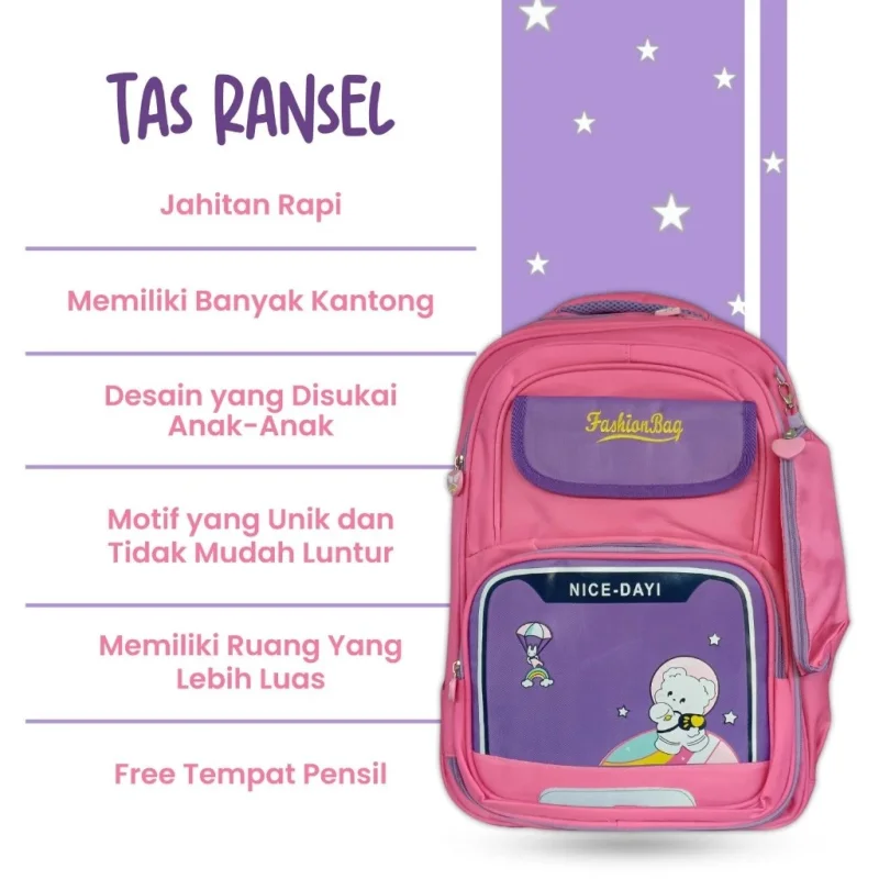 Berapa Berat Tas Ransel Anak yang Aman Menurut Dokter?