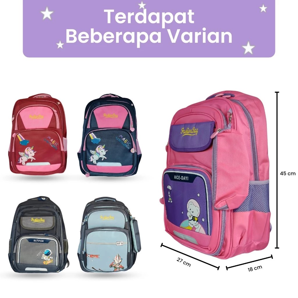 Tas Ransel Sekolah TK SD #6