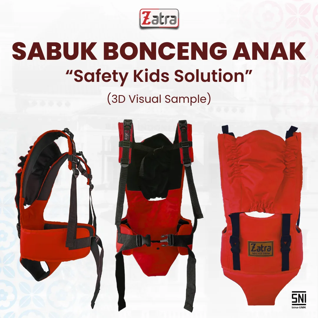 ZATRA Sabuk Bonceng Anak STC (Set Topi dan Celana) #3